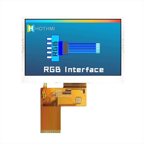 4.3" 480x272 IPS TFT LCD Display | SC7283 Controller High Brightness