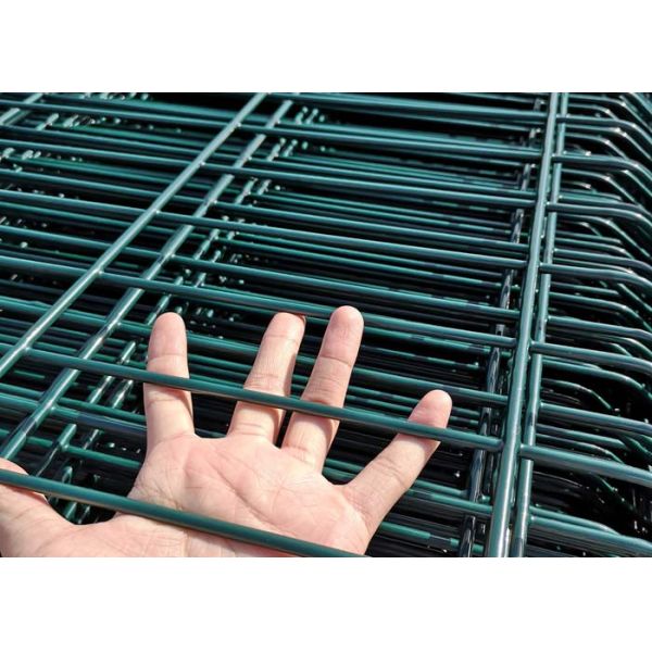 6ft Garden Wire Mesh Fence Pvc Coating Welded Iron Square Hole