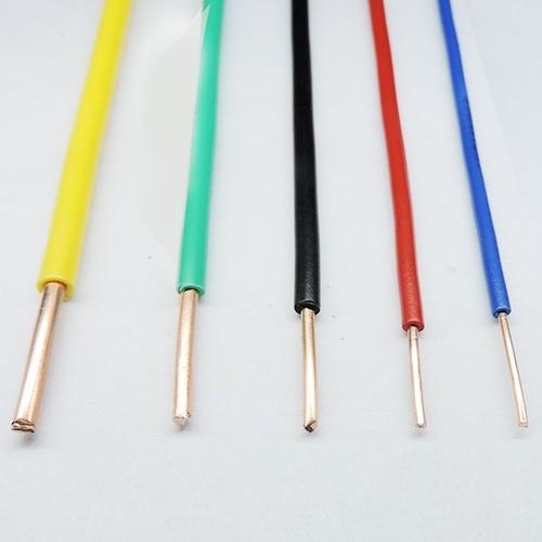 450/750V BV Electrical Cable Wire With Oxygen Free Copper Core Flame Retardant PVC Insulation
