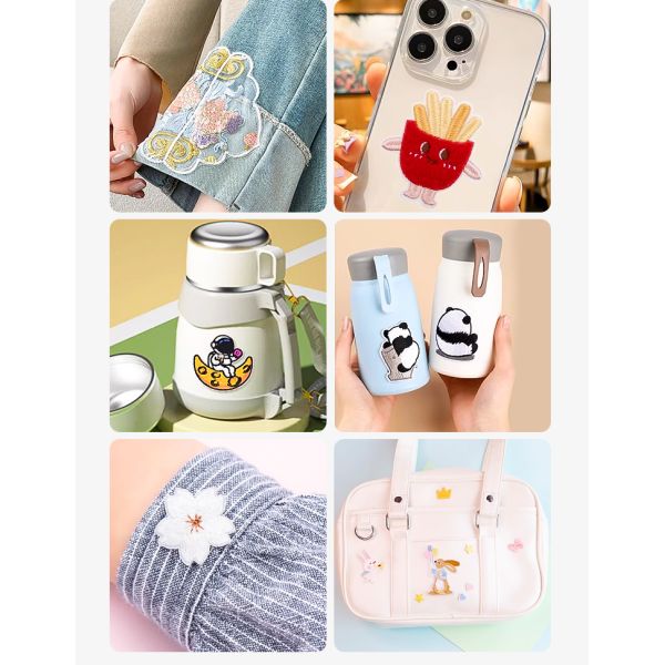 Custom Embroidered Iron On or Sew Patches for Clothing