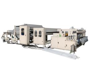 China High Speed Toilet Paper Roll Kitchen Towel Rewinding Machine Tissue Paper Making Machine Toilet Paper  Manufacturing Machine on sale