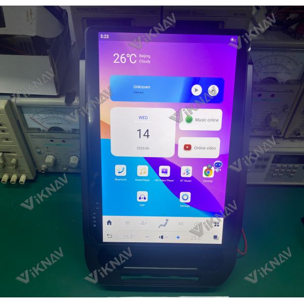 Viknav 14.5 Inch Car Radio For Ford Expedition 2015-2022 Touch Screen Android Auto Stereo Head Unit GPS Nagivation