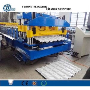 China Low Consumption Metal Rolling Machine High Productivity Steel Tile Forming Machine on sale