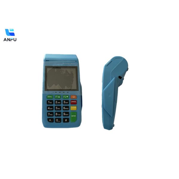 Smart Handheld Pos Terminal With Thermal Printer Keyboard For Payment Service With EMV PCI 6.0 Certified
