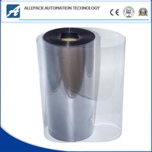Thermoforming Clear Pet Plastic Sheet in Roll  , PVC Rigid Transparent Plastic Sheet