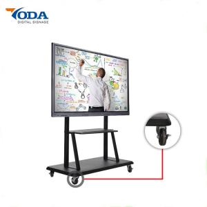 Best LCD Interactive Flat Panel Touch Screen With IR 10 Touch Points wholesale