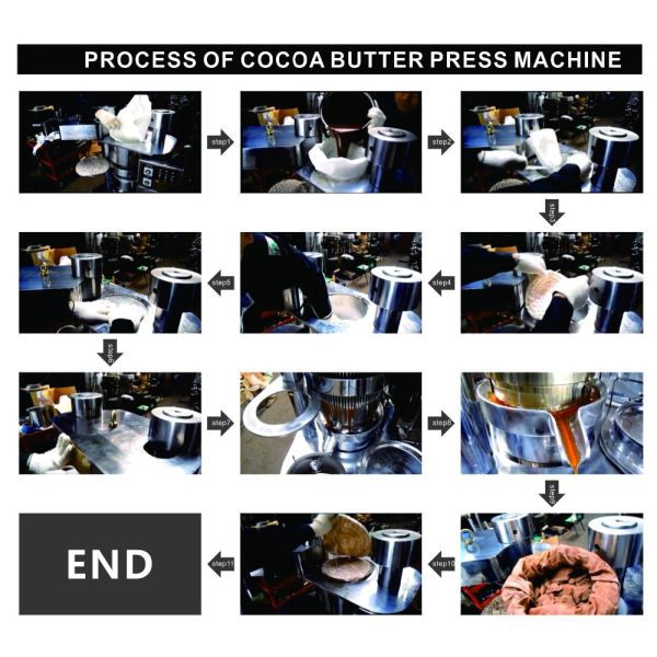 Professional Hydraulic Sesame Seed Oil Press Machine with Engineer's Guide Installation