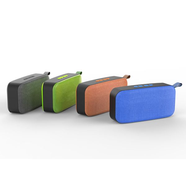 Stylish Appearance Mini Wireless Bluetooth Speaker Grill Mesh Fabric Bluetooth Speaker