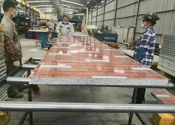 Cheap Pharmaceutical Fireproof Waterproof Rock Wool Silica Sandwich Panel for sale