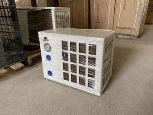 3.5KW Mobile Swimming Pool Inverter Air Source Heat Pump Anti Corrosion