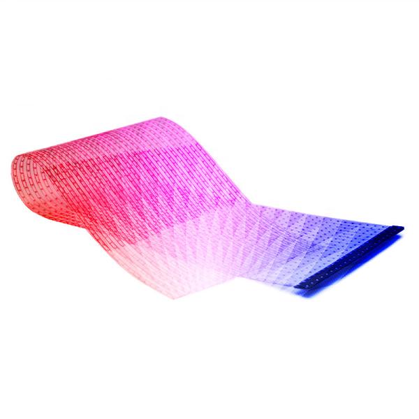 Cheap Easy Quick Installing Adhesive Transparent Led Screen P5 P6 P8 P10 P16 P20 Flexible Transparent Led Film Display for sale