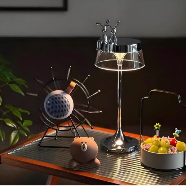 Modern USB dimmable led table lamp outdoor table light for bedroom