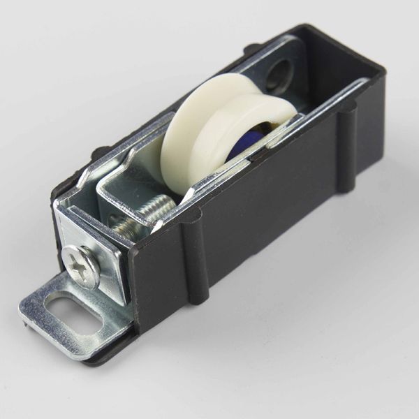 Customized Logo POM Material Double Roller with PP Cover Sliding Door Window Door Pulley