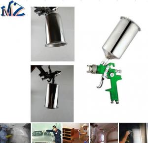 China New H827W HVLP Paint Spray Gun Green 1.4mm Nozzle 1000CC Metal Cup on sale