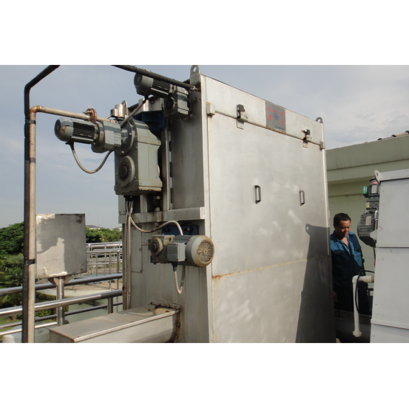 Automatic Solid Liquid Separator Water Purification Screening Motorized Mechanical Rotary Rake CDS Inflow Drum Grille