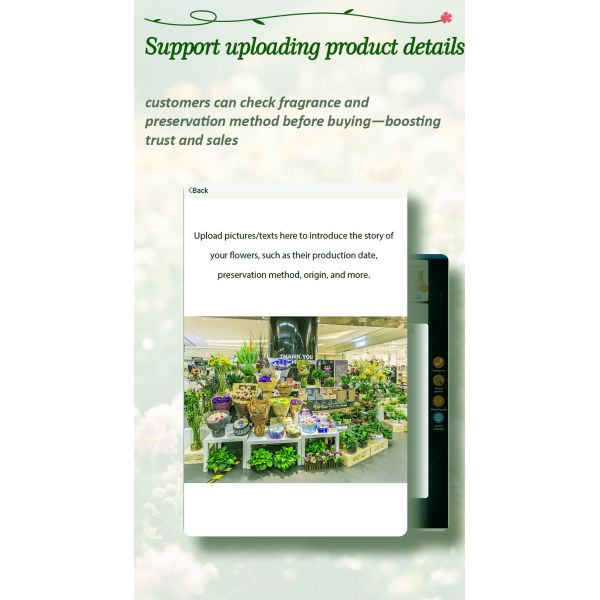 Flower Vending Machine providing convenient flower access and pickup solutions perfect for airports shopping malls and urban locations