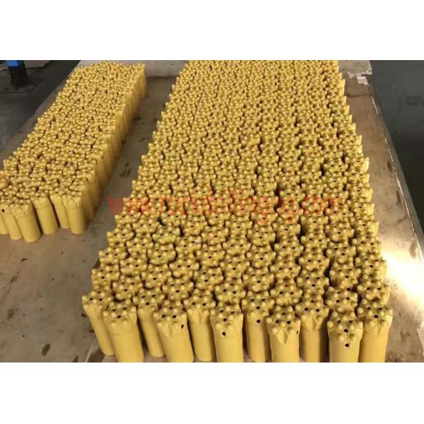 Jack Hammer Rock Drill Bits Thread Button Bits For Road Construction Hole Drilling