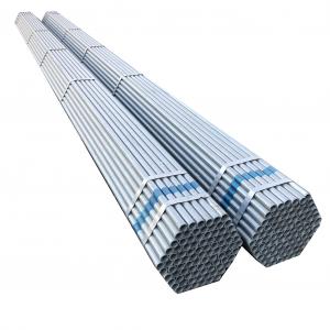 Best ASTM A106 A36 Galvanized Steel Pipe BS 1387 MS ERW Hollow GI Hot Dip wholesale