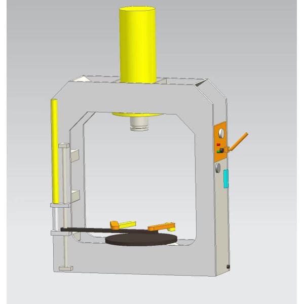 Professional Equipment for Tire Service Outlets TP120 - E Solid Tire Mounting Machine