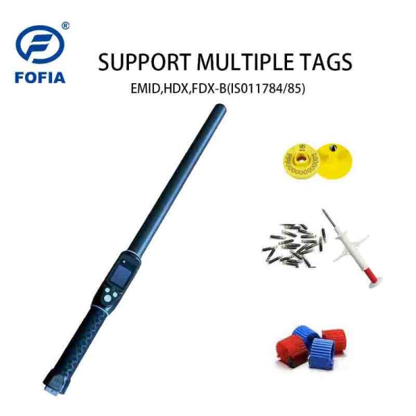 Farm Grade Animal ID Reader – PT290 ISO11785 Stick Reader For Veterinary Breeding