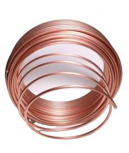 Best C10100 C11000 C12000 Ac Copper Pipe Tube Ac Copper Tubing In Coil ASTM B19 wholesale