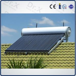 Non pressure solar hot water heater