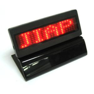 Best Red light Led scrolling message display panel with base wholesale