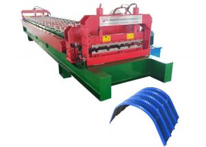 China Customized Color Metal Roofing Roll Former , Touch Screen Metal Rollforming Equipment on sale
