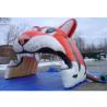 Buy cheap 10m oxford promotional football inflatable helmet tunnel sport race from wholesalers