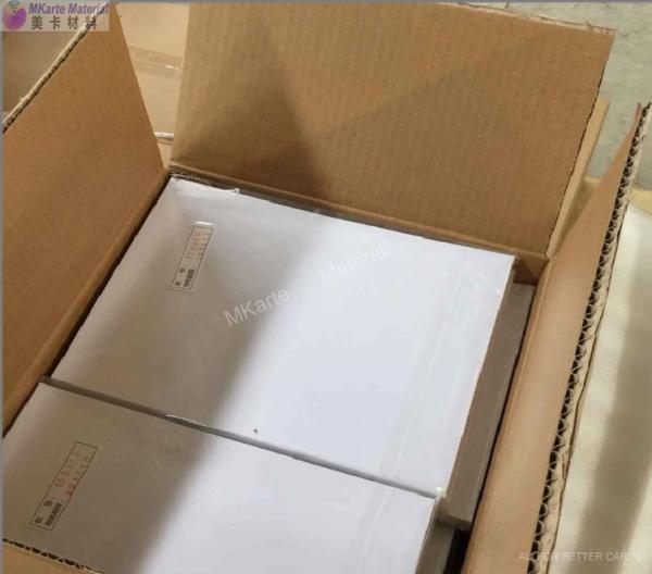 Cheap Transparent Inkjet Printing Sheet White Pvc Core Sheet Transparent Inkjet Sheet for sale
