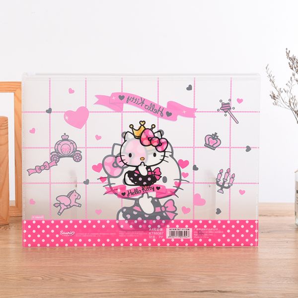 A5 A6 Clear Plastic Document Pouches Transparent File Pouch Zipper Binder Insert Pocket Planner