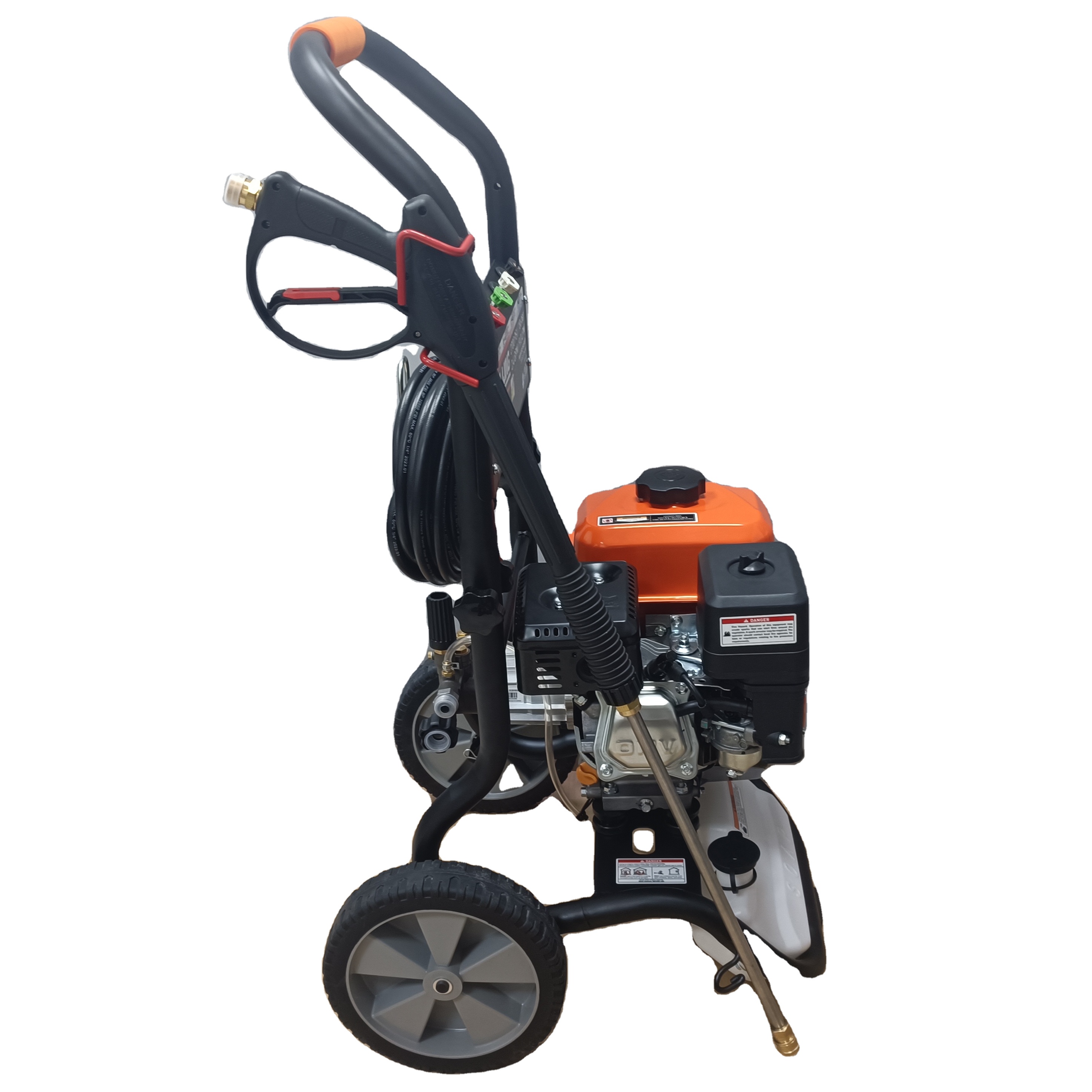 High Pressure Washing 3800PSI 4 Stroke Triplex Pump Gasoline Car Washing Machine 15HP