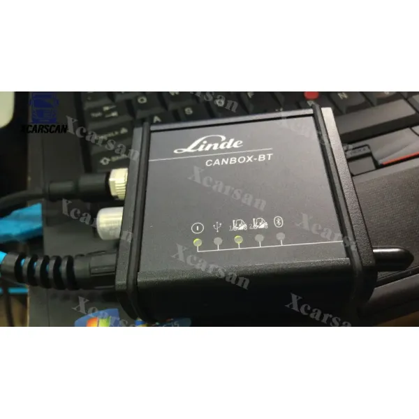 Linde Canbox BT Adapter Diagnostic Tool for Forklifts with Software