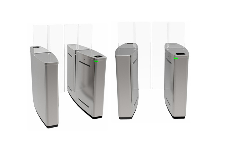 SS304 550mm Width 40person/Min Double Wing Turnstiles