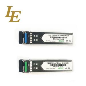 Best 20km 1.25g Single Mode Sfp Fiber Transceiver Module wholesale