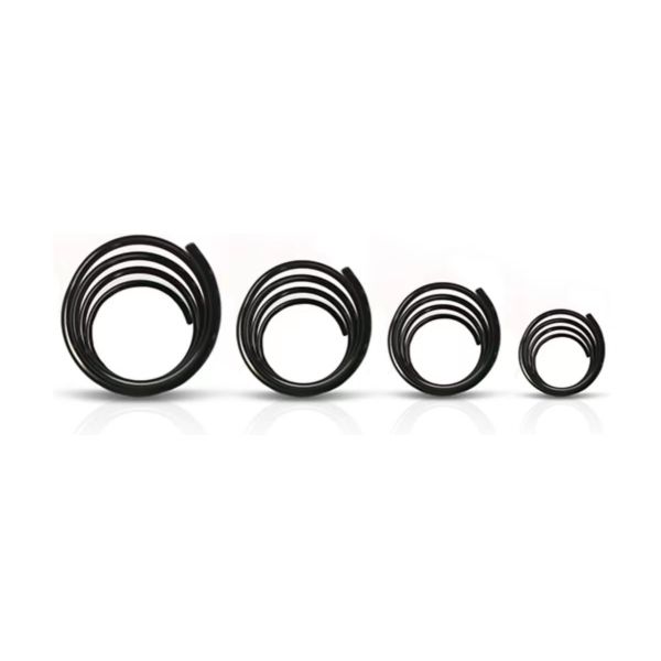 Customized 6mm-50mm 4:1 Pitch Spiral Plastic Coil For Book Binding