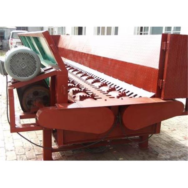 6m Feeding Groove Type Two Roll Log Debarker Machine
