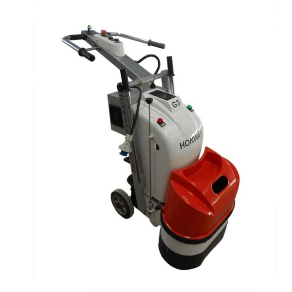 Walk Behind Concrete Grinder Dual Disc Electric , Concrete Polishing Hire Equipment
