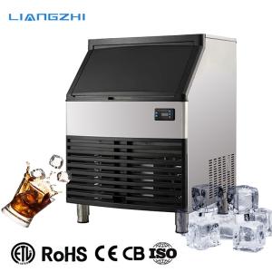 Best 60KG Ice Storage Capacity Air Cooling Commercial Cube Ice Machine LZ-200 for Home wholesale