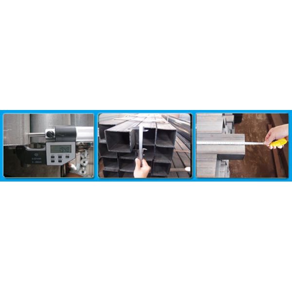 Cold Rolled Square Galvanized Tubing For Steel Structure Buildings