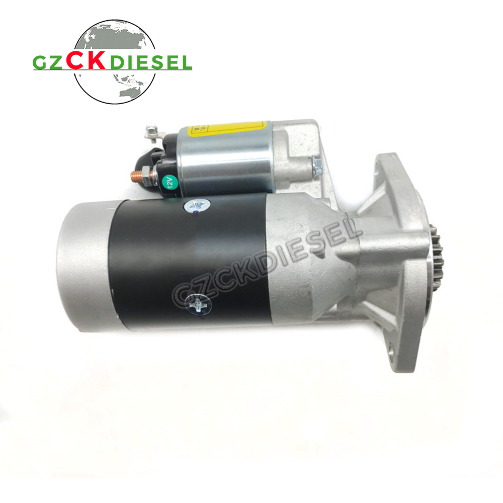 Starter Motor QDJ1431B QDJ1601W 129136-77011 for 4D88 4D84 Engine