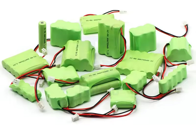 UNEMETECH Ni-MH AAA800 Rechargeable Battery 1.2V AAA 800mAh for Microphone and Calculator