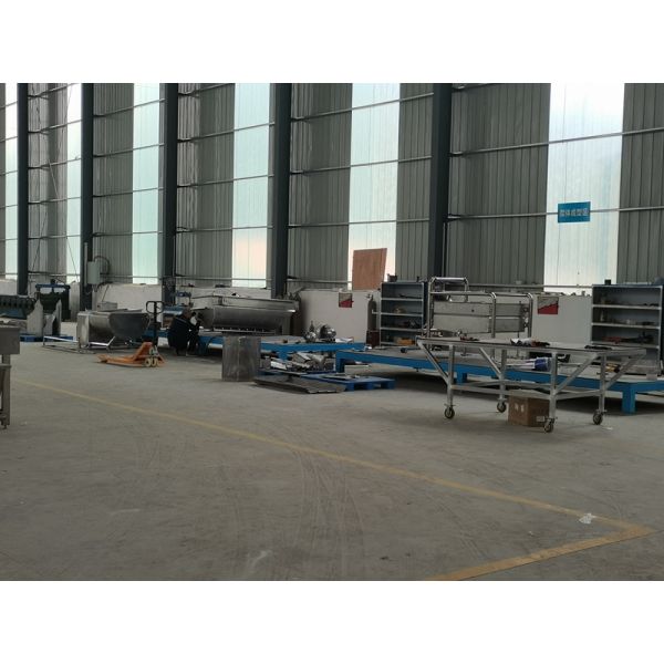 2000kg/h High Pressure Air Onion Peeler Processing Line for Large Scale Production
