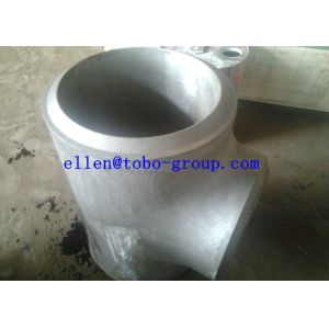 Best TOBO STEEL Group ASTM A815 WPS32750 reducing tee wholesale