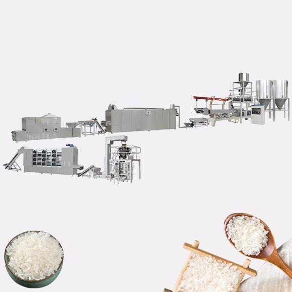 Cheap 75kw Artificial Rice Snack Food Production Line 100kg/H Capacity for sale