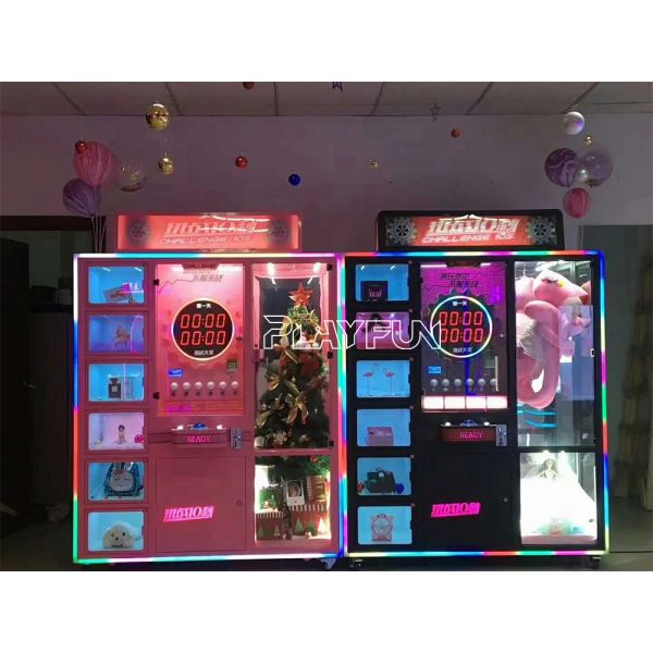 Hot Sale 10-Second Challenge Children's Coin-Operated Game Machine Prize Vending Game for Gifts and Prizes