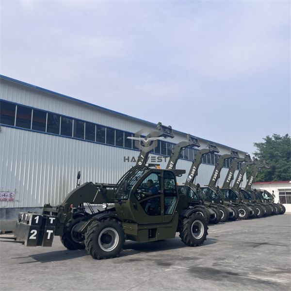 3 Ton 7m Telehandler with Cum-mins Engine 1220mm Fork for Mexico