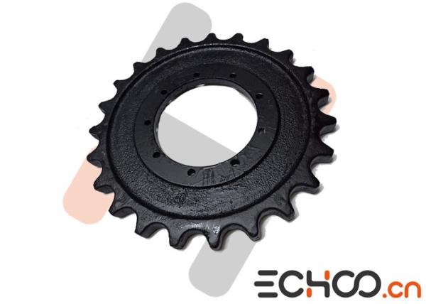 Cheap Kubota KX101 Mini Spline Drive Sprocket / Roller Chain Idler Sprocket Black for sale