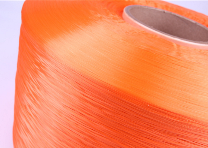 White 300D polypropylene yarn for knitting / Weaving / Webing , Abrasion Resistant