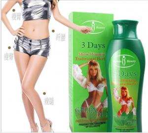 China Three Days show slimming Traditional  herbals Green Tea weight loss cream 200ml on sale